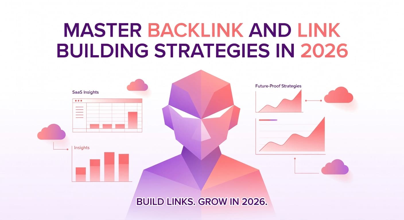 Professional header image for industry analysis: Master Backlink and Link Building Strategies in 2026
